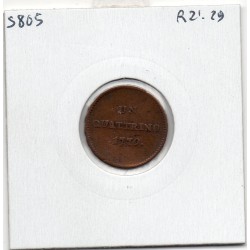 Italie Milan 1 quattrino 1779 TTB, KM 182 pièce de monnaie