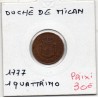 Italie Milan 1 quattrino 1777 TTB-, KM 182 pièce de monnaie