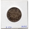 2 Francs Semeuse Argent 1908 TTB, France pièce de monnaie