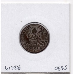 Italie Parme 10 Soldi 1794 TTB, KM 6 pièce de monnaie