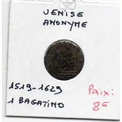 Italie Venise Anonyme 1 Bagattino 15191-1629 B, pièce de monnaie