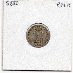 Italie Lombardie Venetie 1/4 Lire 1822 V Venise TB-, KM C4 pièce de monnaie