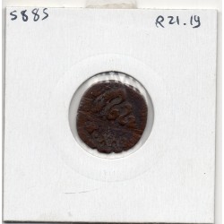 Italie Milan quattrino Philippe IV 1621-1665, B+ KM 32 pièce de monnaie