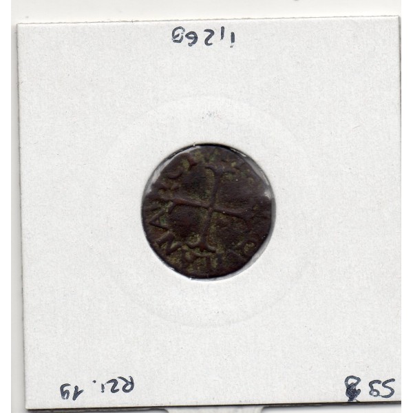 Cavallo d'Aquila Charles VIII (1495-1497) pièce de monnaie royale