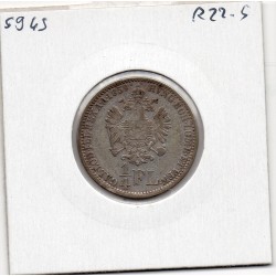 Autriche 1/4 Florin 1859 A Vienne, KM 2214 pièce de monnaie