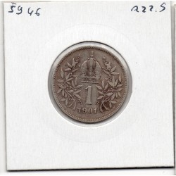 Autriche 1 Couronne 1900 TTB, KM 2804 pièce de monnaie