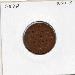 Pays-Bas Autrichiens Liard 1778 Tête Bruxelle Sup-, KM 28 pièce de monnaie