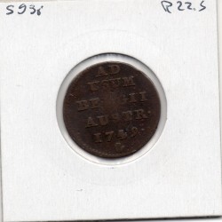 Pays-Bas Autrichiens Liard 1749 Main Anvers TB, KM 2 pièce de monnaie