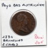 Pays-Bas Autrichiens 2 Liards 1794 TTB-, KM 57 pièce de monnaie