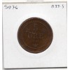 Suède 5 Ore 1884 Sup-, KM 736 pièce de monnaie