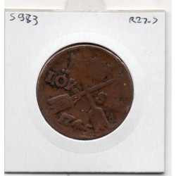 Suède 1 ore 1745 B, KM 416 pièce de monnaie