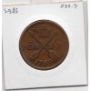 Suède 1 Ore 1761 TB, KM 460 pièce de monnaie