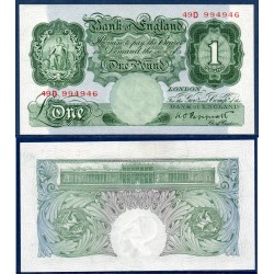 Grande Bretagne Spl Pick N°363c de 1 Pound 1935-1939