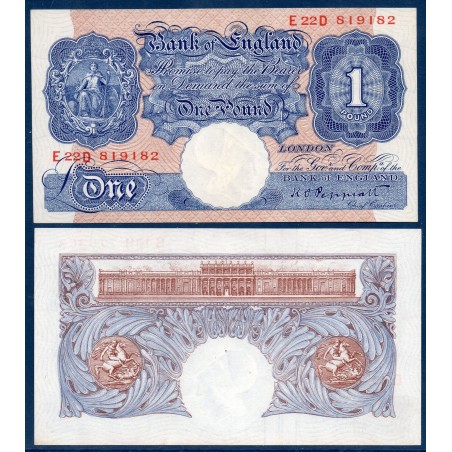 Grande Bretagne Neuf Pick N°367 de 1 pound 1940-1948