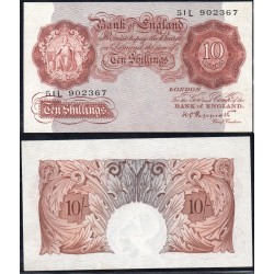 Grande Bretagne Sup Pick N°362d de 10 shillings 1948