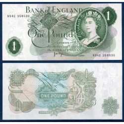 Grande Bretagne Pick N°374g neuf, Billet de banque de 1 livre 1970-1977
