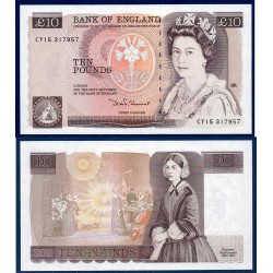 Grande Bretagne Pick N°379d neuf, Billet de banque de 10 Pound 1987-1988