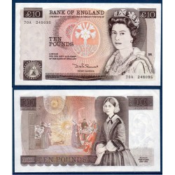 Grande Bretagne Pick N°379b Spl, Billet de banque de 10 Pound 1980-1984