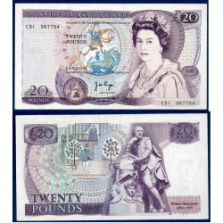 Grande Bretagne Pick N°380b, Spl Billet de banque de 20 Pound 1970-1980