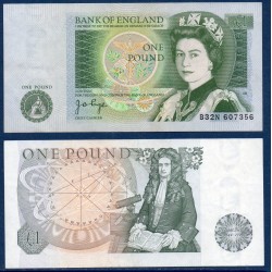 Grande Bretagne Pick N°377a Sup, Billet de banque de 1 livre 1978-1980