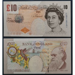 Grande Bretagne Pick N°389d, Neuf Billet de banque de 10 pounds 2012