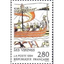 Timbre Yvert No 2866-2871 Relations culturelles France Suéde Issus du carnet