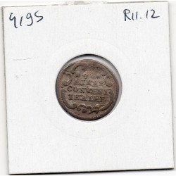 Wurtemberg 1/48 Thaler 1784 TTB+ KM 422 pièce de monnaie