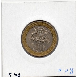 Chili 100 pesos 2003 Sup, KM 236 pièce de monnaie