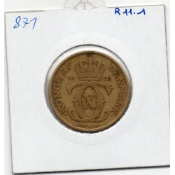 Danemark 1 krone 1925 TTB, KM 824 pièce de monnaie