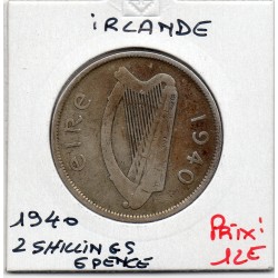 Irlande 2 Shillings 6 pence...