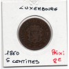 Luxembourg 5 centimes 1860 TB+, KM.22