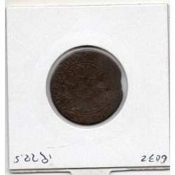 Suisse Canton Bâle Basel 1/2 Batzen 1718 TB, KM 31 Johann Conrad II pièce de monnaie