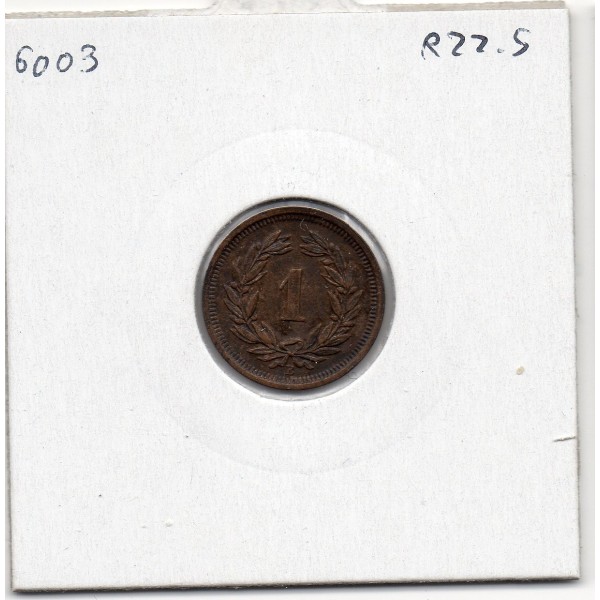 Suisse 1 rappen 1915 Sup, KM 3 pièce de monnaie