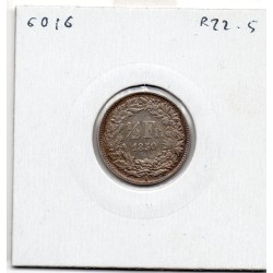 Suisse 1/2 franc 1850 TTB+, KM 8 pièce de monnaie