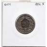 Suisse 20 rappen 1891 Sup+, KM 29 pièce de monnaie