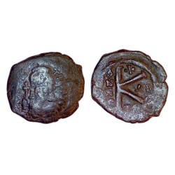 demi follis Maurice Tibère (589-590), SB 509 atelier Thessalonique