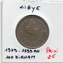 Libye 100 Dirhams 1399 AH - 1979 TTB, KM 23 pièce de monnaie