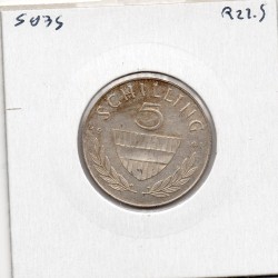 Autriche 5 Schilling 1961 Sup, KM 2889 pièce de monnaie