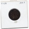 Suisse Canton Fribourg 2 kreuzer 1752 TTB, KM 47 pièce de monnaie