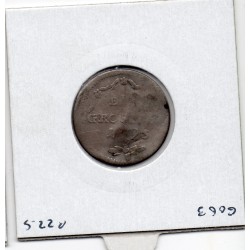 Suisse Canton Schwytz 1 Groschen 1793 TB, KM 50 pièce de monnaie