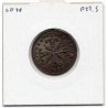 Suisse Canton Neuchatel 1/2 Batzen 1793 Sup-, KM 47 pièce de monnaie
