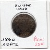 Suisse Canton Vaud 1 batzen 1830 Sup-, KM 20 pièce de monnaie