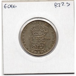 Suède 1 krona 1953 Sup, KM 826 pièce de monnaie