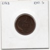Danemark 2 ore 1874 TTB, KM.793 Christian IX