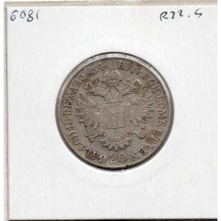 Autriche 20 kreuzer 1834 B Kremnitz TB, KM 2147 pièce de monnaie
