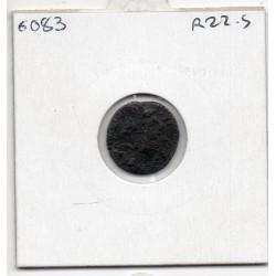 Italie Plaisance 1 Sesino 1646-1694 B, KM 19 pièce de monnaie