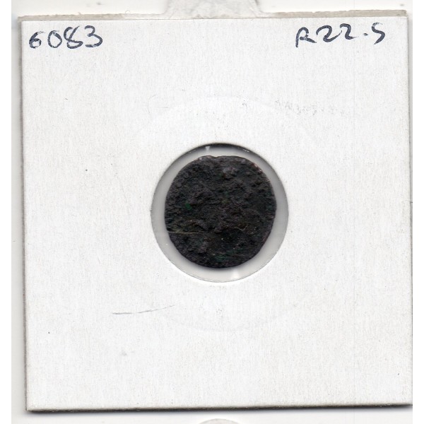 Italie Plaisance 1 Sesino 1646-1694 B, KM 19 pièce de monnaie