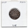 Italie Republique d'Ancone, Grosso Agontano 1100-1400 TB percé, pièce de monnaie