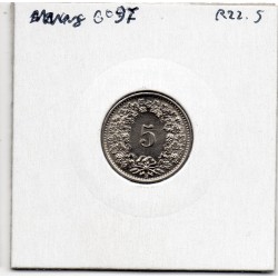 Suisse 5 rappen 1932 Spl, KM 26b pièce de monnaie