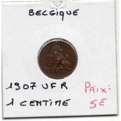 Belgique 1 centime 1901 en francais Sup-, KM 33 pièce de monnaie